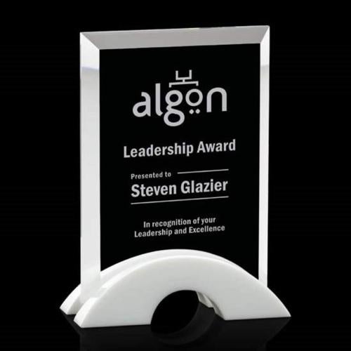 Corporate Awards - Crystal Awards - Bateman Rectangle Crystal Award