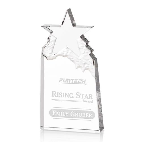 Corporate Awards - Award Shapes - Mountain Awards - Augustine Star Crystal Award