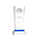 Inglefield Globe Tower Abstract / Misc Crystal Award