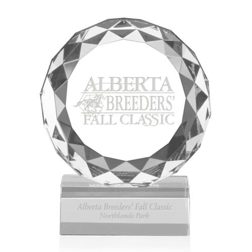 Corporate Awards - Award Shapes - Diamond Awards - Victory Circle Crystal Award