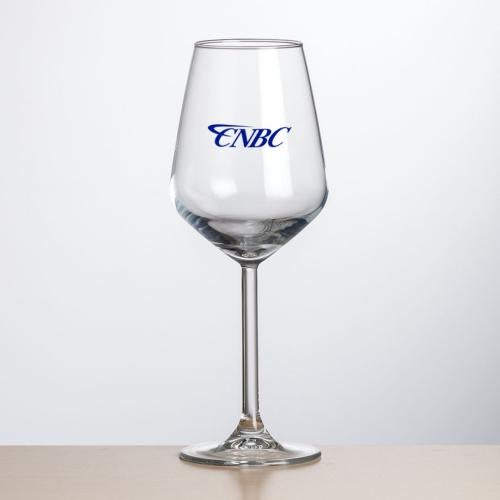 Corporate Recognition Gifts - Etched Barware - Wine Glasses - Aerowood Wine - Imprinted 