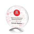 Essex Full Color Circle Glass Award