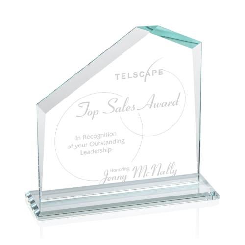 Corporate Awards - Sales Awards - Fairmont Clear Peak Crystal Award