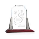 Renata Starfire Arch & Crescent Crystal Award