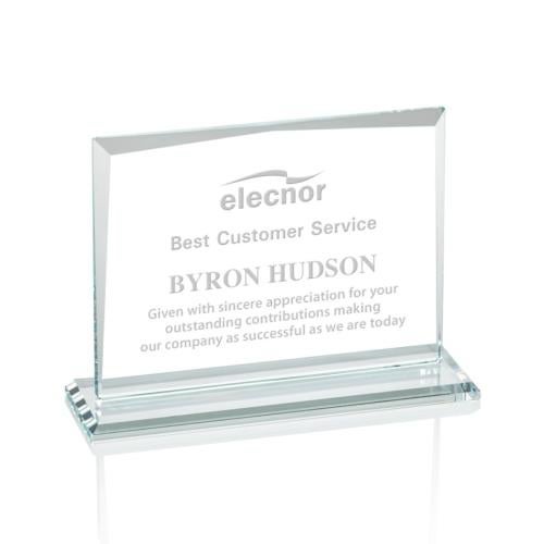Corporate Awards - Crystal Awards - Lismore Clear Rectangle Crystal Award