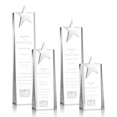 Employee Gifts - Fanshaw Star Obelisk Crystal Award