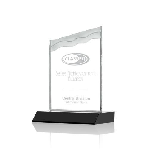 Corporate Awards - Sales Awards - Oakwood Black Peak Crystal Award