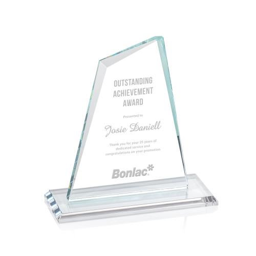 Corporate Awards - Award Shapes - Mountain Awards - Summit Clear Peak Crystal Award