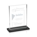 Emperor  Black Rectangle Crystal Award