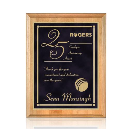 Corporate Awards - Award Plaques - Erindale/Contempo - Black