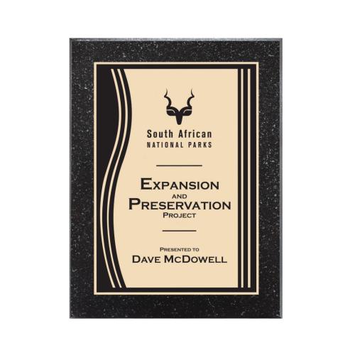 Corporate Awards - Award Plaques - Baltimore/Everett Plaque - Gold