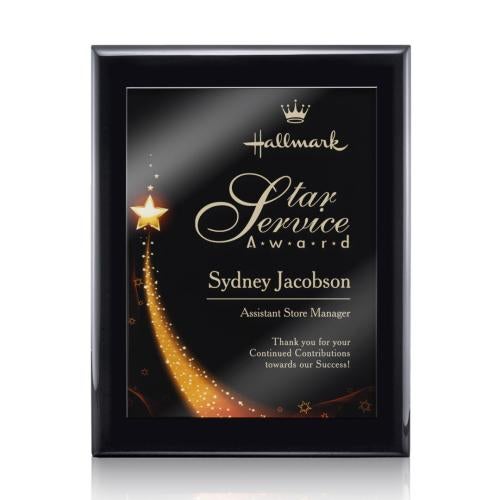 Corporate Awards - Award Plaques - Oakleigh/Benton Plaque - Black Finish