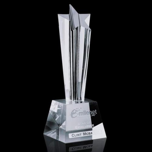 Corporate Awards - Silverton Star Crystal Award