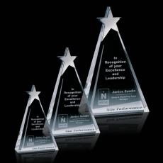 Employee Gifts - Eglinton Star Pyramid Crystal Award