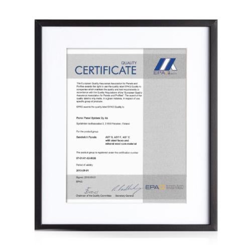 Corporate Awards - Certificate Frames - Walker Certificate Holder