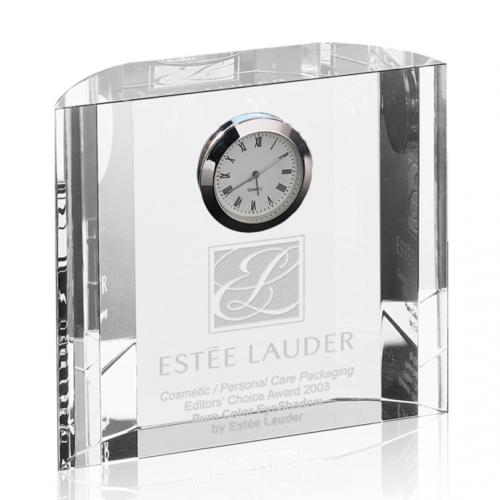 Corporate Gifts, Recognition Gifts and Desk Accessories - Clocks - Baffin Clock - Optical