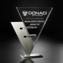 Stanchion Triangle Abstract / Misc Crystal Award