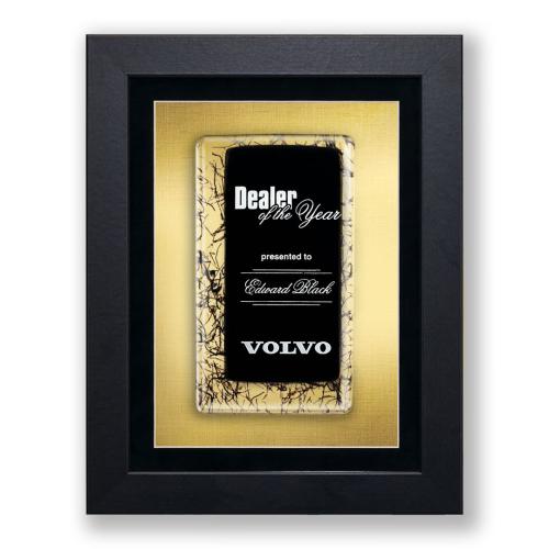 Corporate Awards - Modern Awards - Cachet Plaque