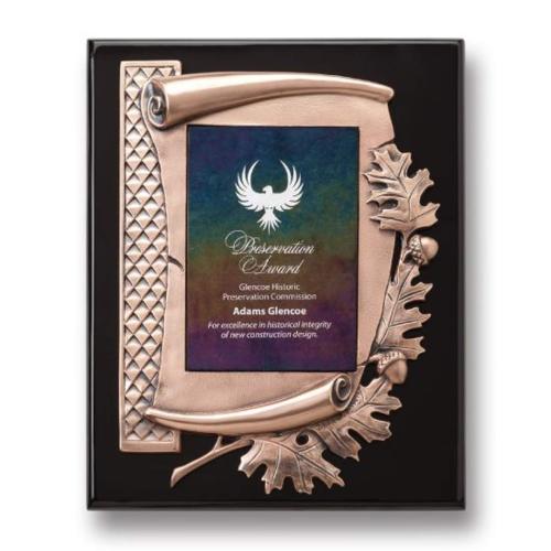 Corporate Awards - Modern Awards - Oak Leaf Plaque 