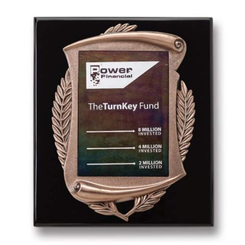 Corporate Awards - Modern Awards - Laurel Wreath Plaque