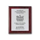 Screenprint Aluminum - Rosewood     