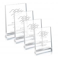 Employee Gifts - Footed Plaque (Vert)