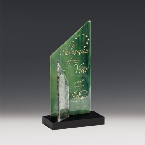 Corporate Awards - Modern Awards - Sail Sail Glass Award