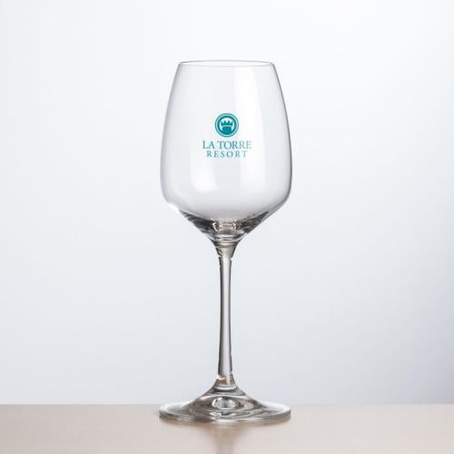 Corporate Recognition Gifts - Etched Barware - Wine Glasses - Oldham Wine - Imprinted 