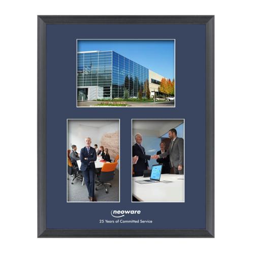 Corporate Recognition Gifts - Picture Frames - Grazia 3 Picture Frame