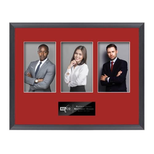 Corporate Recognition Gifts - Picture Frames - Conroy 3 Picture Frame 