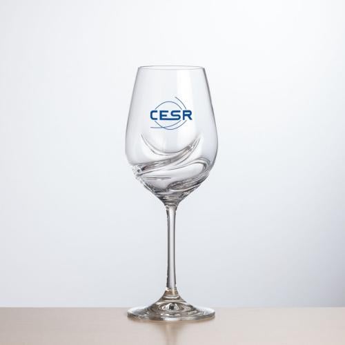 Corporate Recognition Gifts - Etched Barware - Wine Glasses - Bartolo Wine - Imprinted 