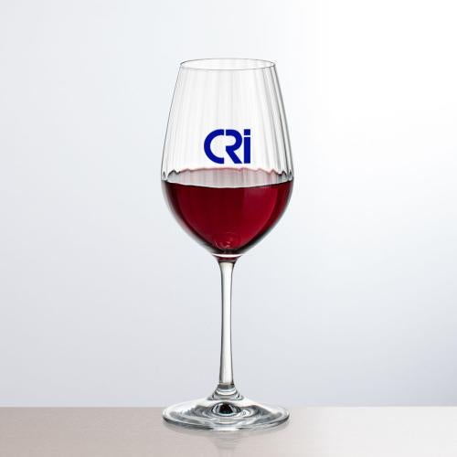 Corporate Recognition Gifts - Etched Barware - Wine Glasses - Amerling Wine - Imprinted
