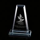 Regency Tower Starfire Obelisk Crystal Award