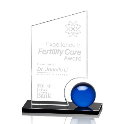 Corporate Awards - Glass Awards - Amarath Starfire Peak Crystal Award