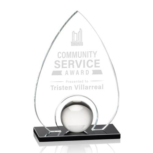 Corporate Awards - Crystal Awards - Dangerfield Starfire Crystal Award