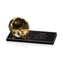 Gemstone Amber on Black Crystal Award