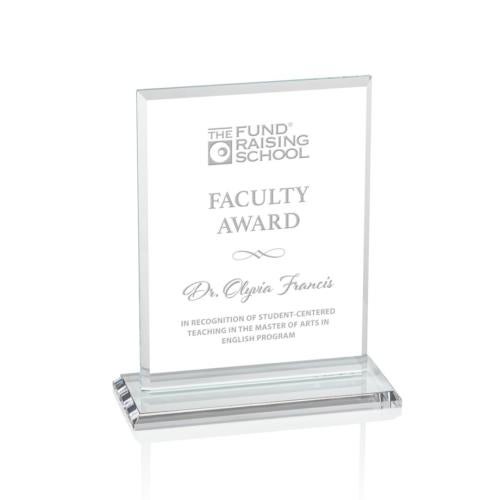 Corporate Awards - Crystal Awards - Vitalia Clear  Rectangle Crystal Award
