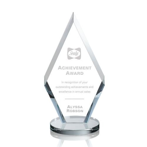 Corporate Awards - Crystal Awards - Cancun Clear Crystal Award