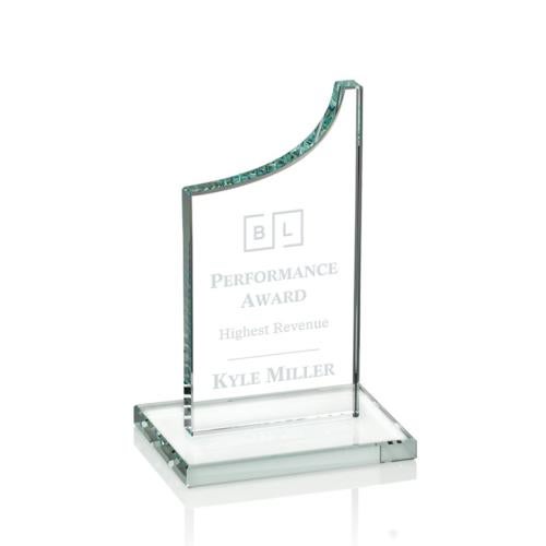 Corporate Awards - Sales Awards - Eden Clear Peak Crystal Award
