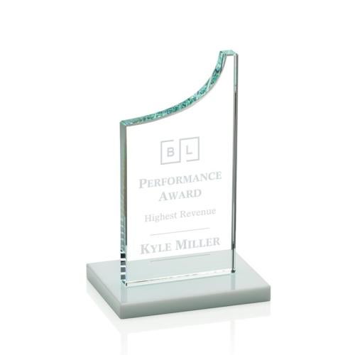 Corporate Awards - Sales Awards - Eden White Peak Crystal Award
