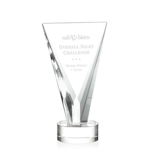 Corporate Awards - Crystal Awards - Mustico Clear Abstract / Misc Crystal Award