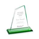 Summit Green Peak Crystal Award