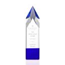 Coventry Blue  Obelisk Crystal Award