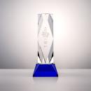 President Blue on Base Crystal Award