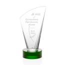 Brampton Green Peak Crystal Award