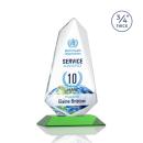Sheridan Full Color Green  Abstract / Misc Crystal Award