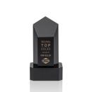 Jolanda Black/Black  on Base Obelisk Crystal Award