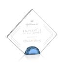 Deerfield Sky Blue Crystal Award