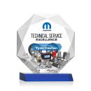 Kitchener Full Color Blue Crystal Award