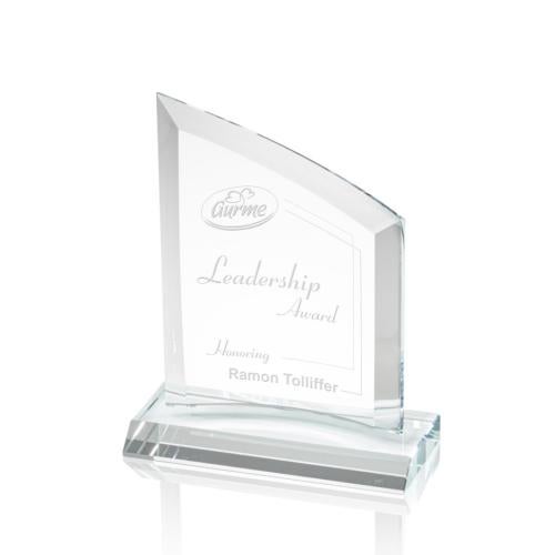 Corporate Awards - Sales Awards - Templar Clear Peak Crystal Award